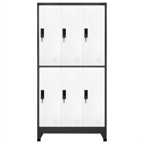 Locker-Cabinet-Anthracite-and-White-90x45x180-cm-Steel-503322-2._w500_
