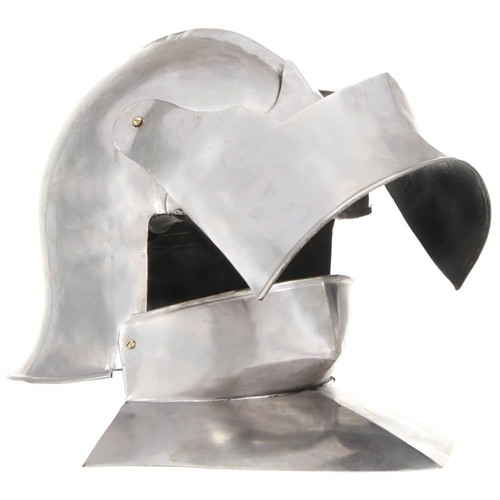Medieval-Knight-Helmet-Antique-Replica-LARP-Silver-Steel-448762-1._w500_