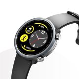 Mibro A1 Smartwatch 1.28 '' Pantalla táctil HD BT5.0 Sensor de frecuencia cardíaca SpO2, 20 modos deportivos, 5ATM a prueba de agua – Negro
