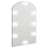 Espejo con Luces LED 60×40 cm Arco de Cristal
