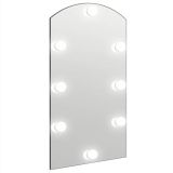 Espejo con Luces LED 90×45 cm Arco de Cristal