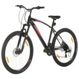 Bicicleta de Montaña 21 Velocidades 29 pulgadas Rueda 48 cm Cuadro Negro