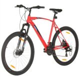 Bicicleta de Montaña 21 Velocidades 29 pulgadas Rueda 53 cm Cuadro Rojo