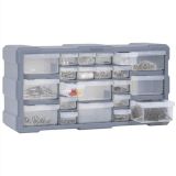 Organizador de varios cajones con 22 cajones 49x16x25,5 cm