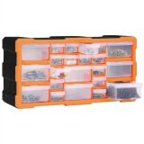 Organizador de varios cajones con 22 cajones 49x16x25,5 cm