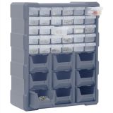 Organizador de varios cajones con 39 cajones 38x16x47 cm