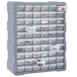 Organizador multicajones con 60 cajones 38x16x47,5 cm