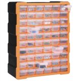 Organizador multicajones con 60 cajones 38x16x47,5 cm