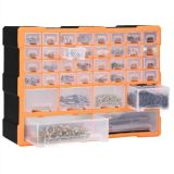 Organizador multicajones con 40 cajones 52x16x37