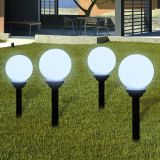Lámparas para caminos de exterior 8 piezas LED de 15 cm con punta de tierra