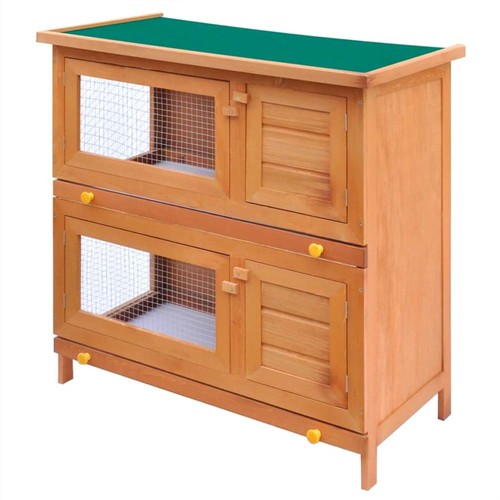 Outdoor-Rabbit-Hutch-Small-Animal-House-Pet-Cage-4-Doors-Wood-452809-1._w500_