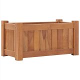 Cama Elevada 50x25x25 cm Madera maciza de teca