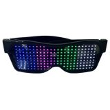 Gafas Bluetooth recargables LED Marco negro Cuatro colores