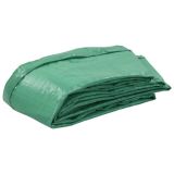 Almohadilla de seguridad PE verde para cama elástica redonda de 3,66 m / 12 pies