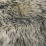 Alfombra de piel de oveja 60×90 cm Gris Oscuro Melange