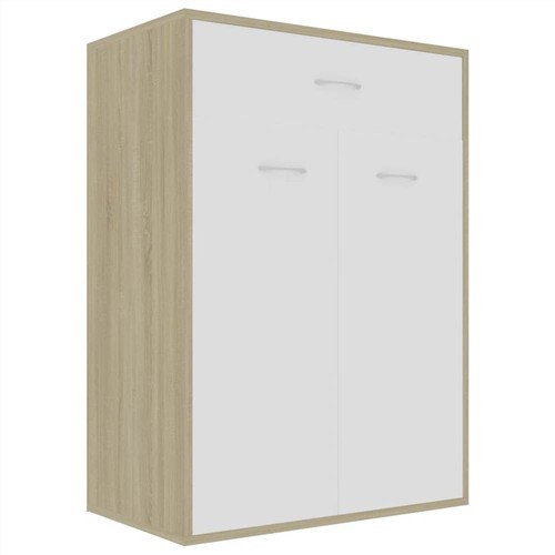 Shoe-Cabinet-White-and-Sonoma-Oak-60x35x84-cm-Chipboard-457738-1._w500_