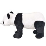 Panda de peluche de pie Blanco y negro XXL