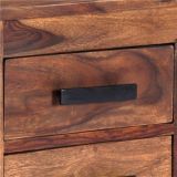 Mueble para TV 110x30x40 cm de madera maciza de sheesham
