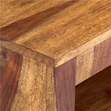 Mueble para TV 140x30x40 cm de madera maciza de sheesham