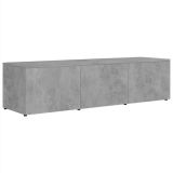 Mueble TV Tablero aglomerado gris cemento 120x34x30 cm