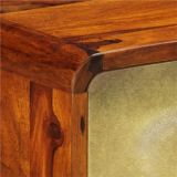Mueble para TV de madera maciza de sheesham 120x30x45 cm
