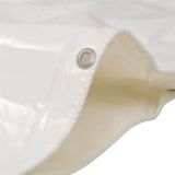 Lona 650 g / m² 1,5×20 m Blanco