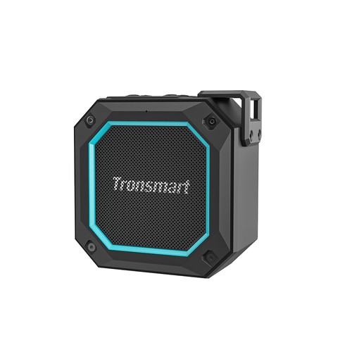 Tronsmart Element Groove Altavoz portátil Bluetooth IPX7 Resistente al agua 24 horas Playtime Superior Bass - Negro