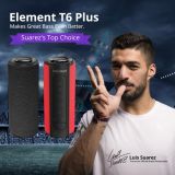 Tronsmart Element T6 Plus Altavoz portátil Bluetooth 5 0 con salida máxima de 40 vatios Deep Bass IPX6 Waterproof TWS - Negro.