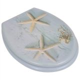 WC Asiento de inodoro Tapa de MDF Starfish