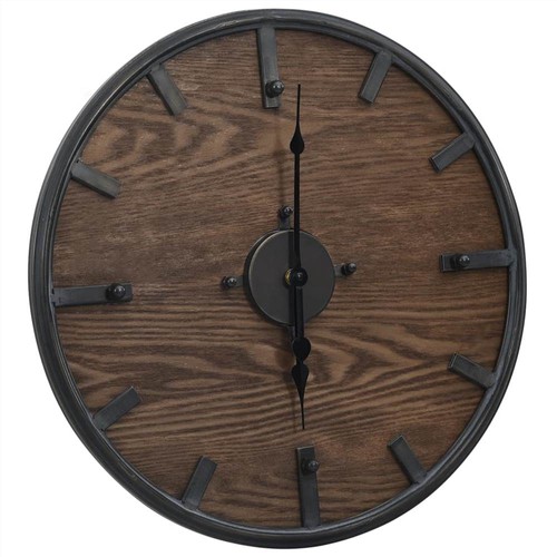 Wall-Clock-Brown-and-Black-45-cm-Iron-and-MDF-444852-1._w500_
