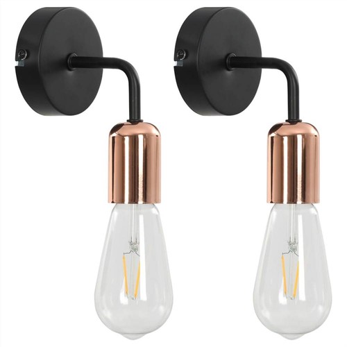 Wall-Lights-2-pcs-with-Filament-Bulbs-2-W-Black-and-Copper-E27-442411-1._w500_