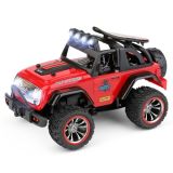 Wltoys 322221 2.4G 1/32 2WD Mini automóvil todoterreno RC con luz 25 km / h – Rojo