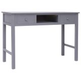 Escritorio Gris 110x45x76 cm Madera