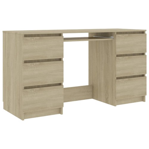 Writing-Desk-Sonoma-Oak-140x50x77-cm-Chipboard-429625-1._w500_