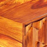 Mesa de escritura de madera maciza de sheesham 118x50x76 cm