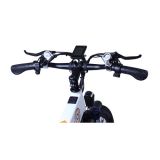 Bicicleta Eléctrica Plegable BEZIOR M26 26 pulgadas 10Ah 500W Motor Negro