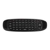 C120 Versión árabe 6-Axis Gyro 2.4G Wireless Air Mouse Teclado QWERTY para Android / Windows / Mac OS / Linux Systems – Negro