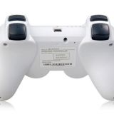 Gamepad inalámbrico Bluetooth Six-Eje DualShock para PlayStation 3 Controller – Blanco