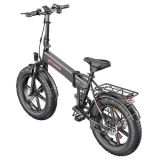 Engwe EP-2 Pro 2022 Versión 750W Bicicleta eléctrica plegable Fat Tire 13Ah Batería 35km / h Velocidad máxima 100km Alcance – Negro