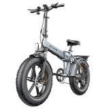 Engwe EP-2 Pro 2022 Versión 750W Bicicleta eléctrica plegable Fat Tire 13Ah Batería 35km / h Velocidad máxima 100km Alcance – Azul