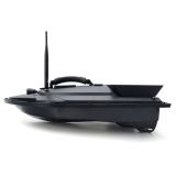 Flytec 2011-5 Barco de pesca con cebo inteligente RC con motores dobles 500M RC Distancia 1 5 KG Luz LED de carga – Negro.