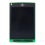 Tableta de escritura electrónica de 12 pulgadas con pantalla de dibujo electrónico – Verde.