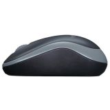 Logitech M185 Office Wireless Mouse 3 botones 1000 DPI Diseño ambidiestro – Negro.