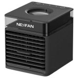 Ventilador de aire acondicionado multifuncional portátil NexFan portátil negro