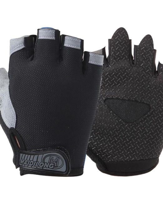 outdoor-sports-cycling-half-finger-gloves-size-l-black-and-gray-1571992454717